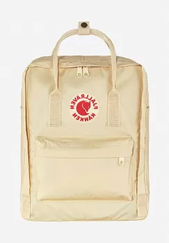 Fjallraven rucsac Kanken F23510 115 culoarea bej, mare, cu imprimeu F23510.115-115 imagine
