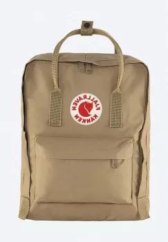 Fjallraven rucsac Kanken F23510 221 culoarea bej, mare, neted imagine