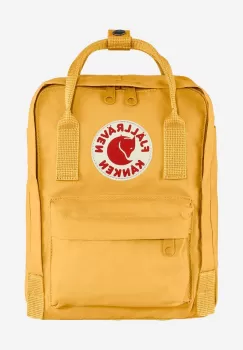 Fjallraven rucsac Kanken Mini culoarea galben, mic, cu imprimeu F23561.160-160 imagine