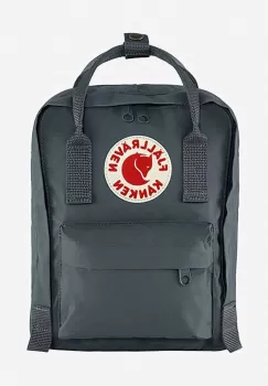Fjallraven rucsac Kanken Mini culoarea gri, mic, cu imprimeu F23561.031-031 imagine