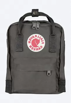 Fjallraven rucsac Kanken Mini culoarea gri, mic, cu imprimeu F23561.46-46 imagine