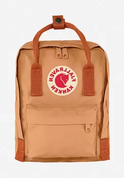 Fjallraven rucsac Kanken Mini culoarea portocaliu, mare, neted F23561.241.243-243 imagine