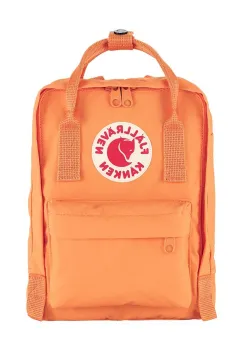 Fjallraven rucsac Kanken Mini culoarea portocaliu, mic, neted, F23561.199 imagine