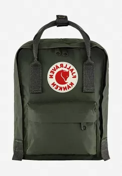 Fjallraven rucsac Kanken Mini culoarea verde, mare, neted F23561.660-660 imagine