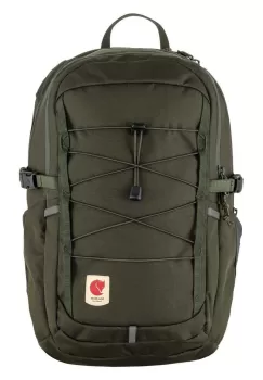Fjallraven rucsac Skule 20 culoarea verde, mare, neted imagine