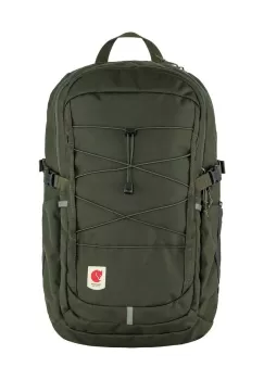 Fjallraven rucsac Skule 28 culoarea verde, mare, neted imagine