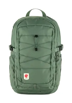 Fjallraven rucsac Skule 28 culoarea verde, mare, neted, F23346.614 imagine