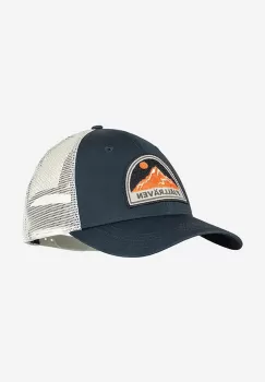 Fjallraven sapca Badge culoarea bleumarin, cu imprimeu F78152-560 imagine