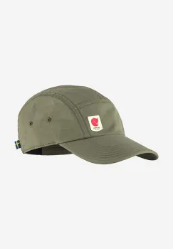 Fjallraven sapca High Coast culoarea verde, uni F78150-620 imagine