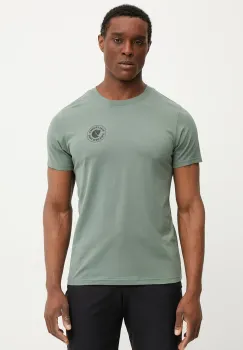 Fjallraven tricou culoarea verde, cu imprimeu F87313.614-614 imagine