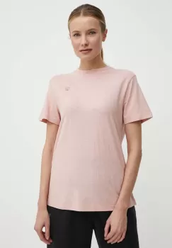 Fjallraven tricou Hemp Blend T-shirt femei, culoarea roz, F14600163 imagine