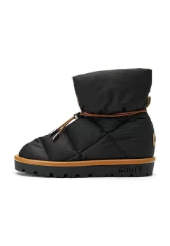 Flufie cizme de iarna Classic culoarea negru imagine