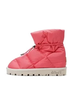 Flufie cizme de iarna Macaron culoarea roz imagine