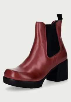 Fly London botine pentru femei din piele FAMY524FLY imagine