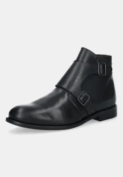Fly London ghete de piele WOCH311FLY culoarea negru, P145311000 imagine