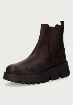 Fly London ghete scurte pentru femei din piele ZUFY502FLY imagine
