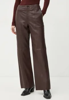 Forte Forte pantaloni de piele imagine