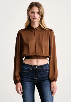 Fracomina  bluza tip camasa pentru femei din vascoza imagine