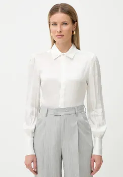 Fracomina camasa din amestec de matase imagine