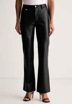 Fracomina  pantaloni pentru femei din imitatie de piele imagine