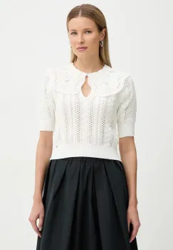 Fracomina pulover de bumbac imagine