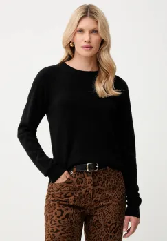 Fracomina pulover de lana culoarea negru, light, FR25WT7012K47301 imagine