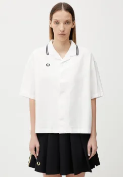 Fred Perry camasa de dama din bumbac imagine