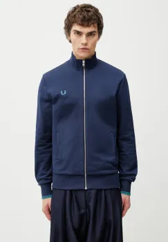 Fred Perry hanorac cu fermoar barbatesc din bumbac imagine
