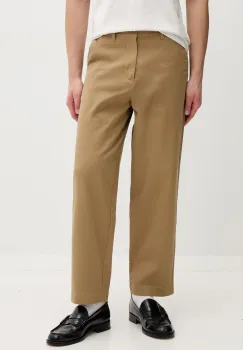 Fred Perry pantaloni de bumbac Straight Leg Twill Trouser imagine