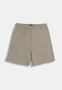 Fred Perry pantaloni scurti din bumbac Wide Leg Poplin Shorts imagine