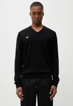 Fred Perry pulover din amestec de lana imagine