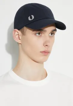 Fred Perry sapca de baseball din bumbac Pique Classic Cap imagine