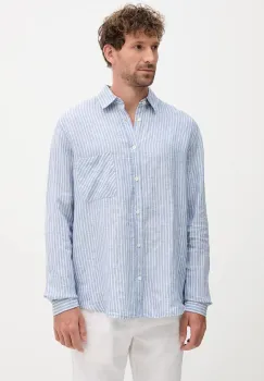 Frescobol Carioca camasa de in cu guler clasic, regular, 2589.683 imagine