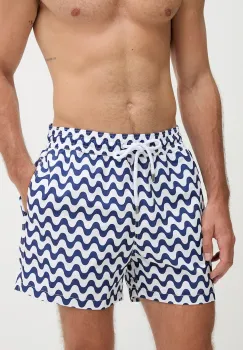 Frescobol Carioca pantaloni scurti de baie culoarea bleumarin, 1018.04 imagine