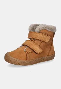 Froddo cizme de iarna pentru copii din piele intoarsa MINNI SUEDE culoarea galben, G2110141 imagine