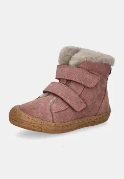 Froddo cizme de iarna pentru copii din piele intoarsa MINNI SUEDE culoarea roz, G2110141 imagine