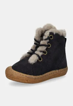 Froddo cizme de iarna pentru copii din piele intoarsa MINNI SUEDE LACES culoarea albastru marin, G2110140 imagine