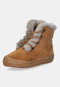 Froddo cizme de iarna pentru copii din piele intoarsa MINNI SUEDE LACES culoarea bleumarin, G2110140 imagine