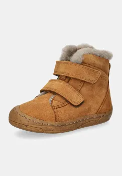 Froddo cizme de iarna pentru copii MINNI SUEDE culoarea maro, G2110141 imagine