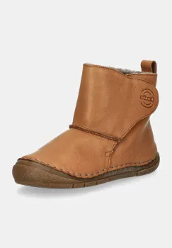 Froddo ghete de iarna pentru copii din piele PAIX UP WINTER BOOTS culoarea maro, G2160082 imagine