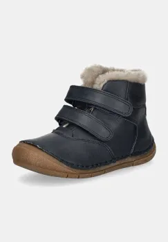 Froddo ghete de iarna pentru copii din piele PAIX UP WINTER culoarea albastru marin, G2110143 imagine