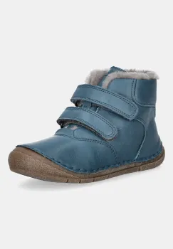 Froddo ghete de iarna pentru copii din piele PAIX UP WINTER culoarea bleumarin, G2110143 imagine