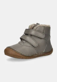 Froddo ghete de iarna pentru copii din piele PAIX UP WINTER culoarea gri, G2110143 imagine