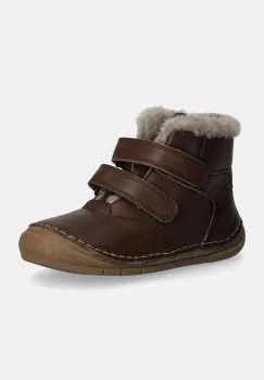 Froddo ghete de iarna pentru copii din piele PAIX UP WINTER culoarea maro, G2110143 imagine