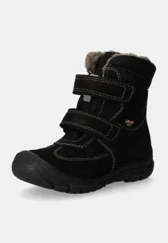 Froddo ghete de zapada din piele pentru copii LINZ WOOL TEX HIGH culoarea negru, G3160229 imagine