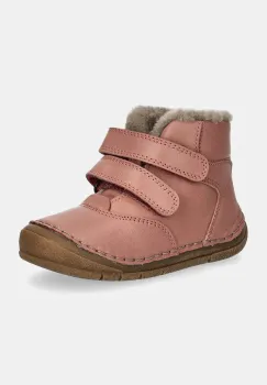 Froddo ghete de zapada din piele pentru copii PAIX UP WINTER culoarea roz, G2110143 imagine