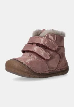 Froddo ghete de zapada din piele pentru copii PAIX UP WINTER culoarea roz, G2110143 imagine