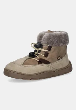Froddo ghete de zapada din piele pentru copii ZERU TEX COSY BAREFOOT culoarea bej, G3110258 imagine