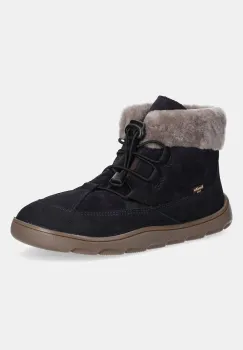 Froddo ghete de zapada din piele pentru copii ZERU TEX COSY BAREFOOT culoarea bleumarin, G3110258 imagine