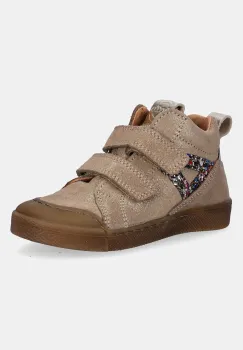 Froddo pantofi din piele intoarsa pentru copii ROSARIO HIGH-TOP culoarea argintiu, G2110134 imagine